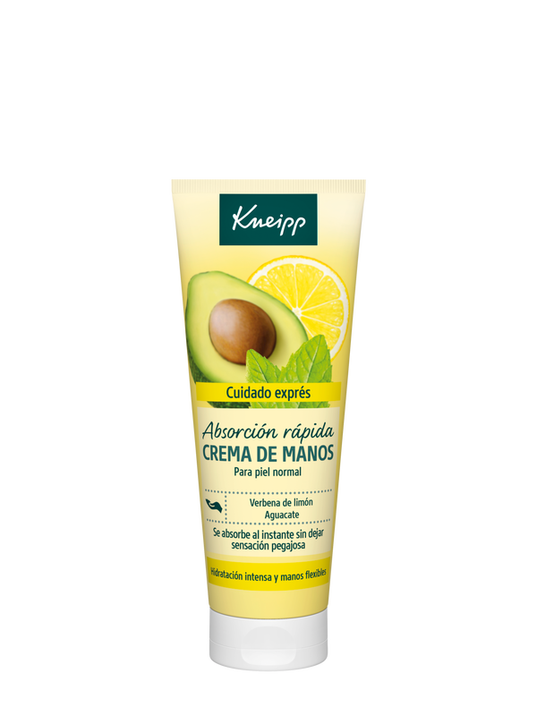 Kneipp crema manos absorci&oacute;n r&aacute;pida