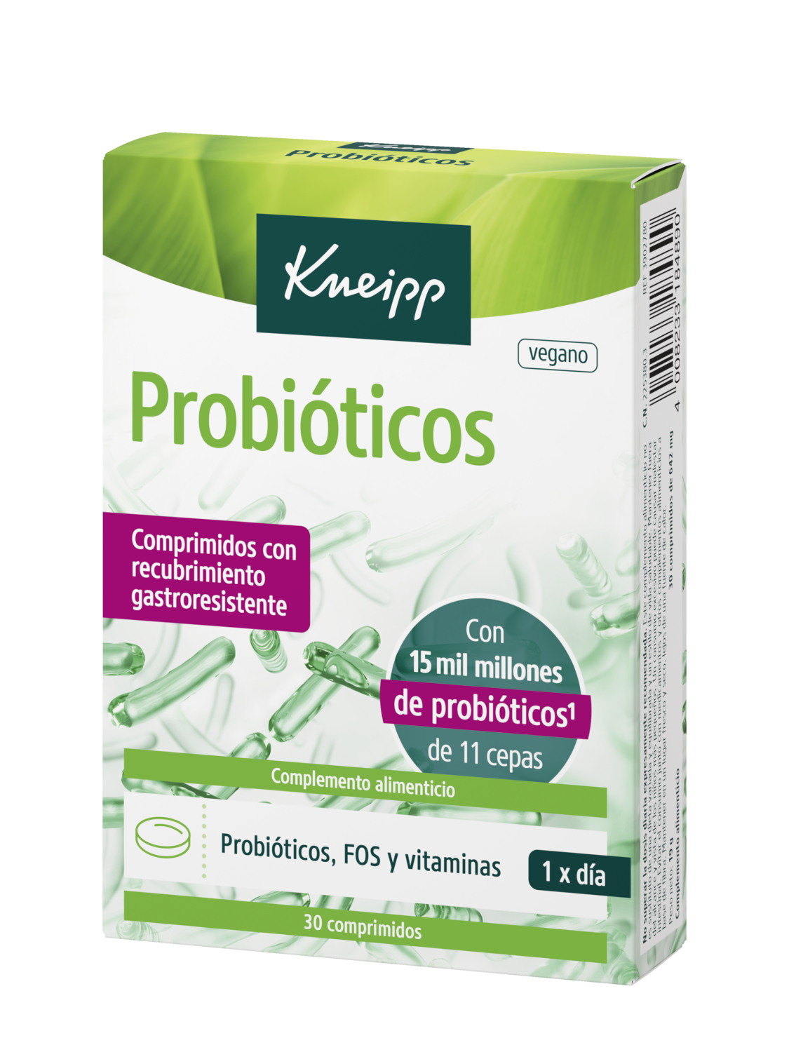 Kneipp Probi&oacute;ticos - Vista frontal