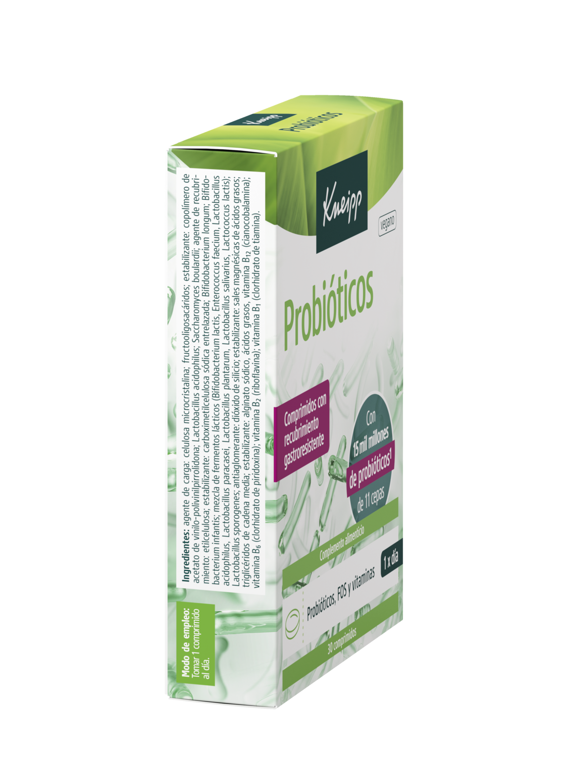 Kneipp Probi&oacute;ticos - Vista derecha