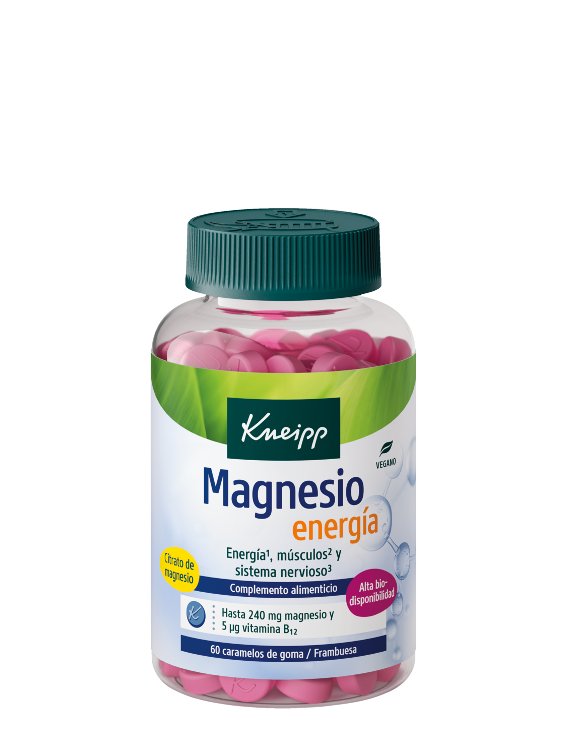 Magnesio Gummies - Vista frontal