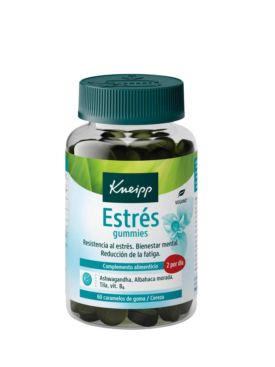 Estr&eacute;s Gummies - Vista frontal