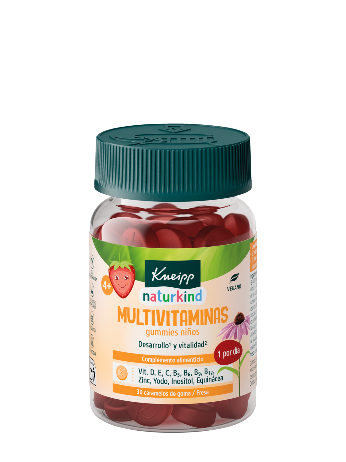 Gummies Ni&ntilde;os Multivitaminas - Vista frontal
