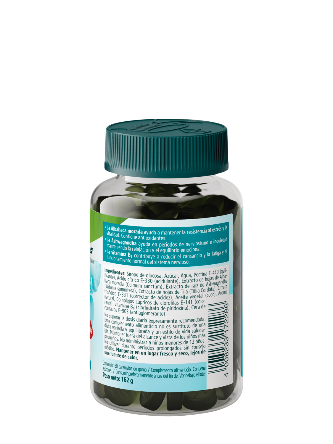 Estr&eacute;s Gummies - Vista derecha