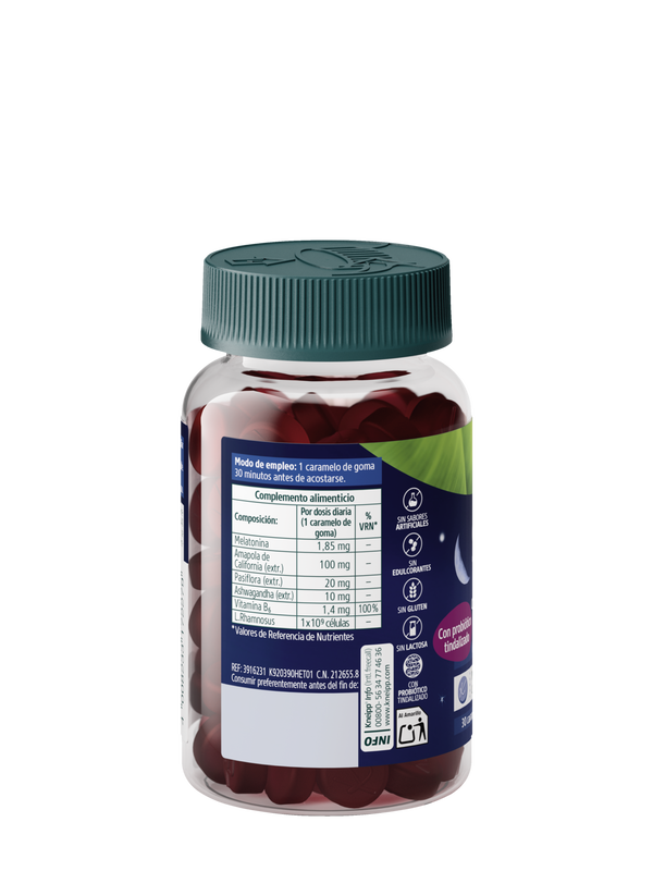 Gummies Sue&ntilde;o con probi&oacute;tico