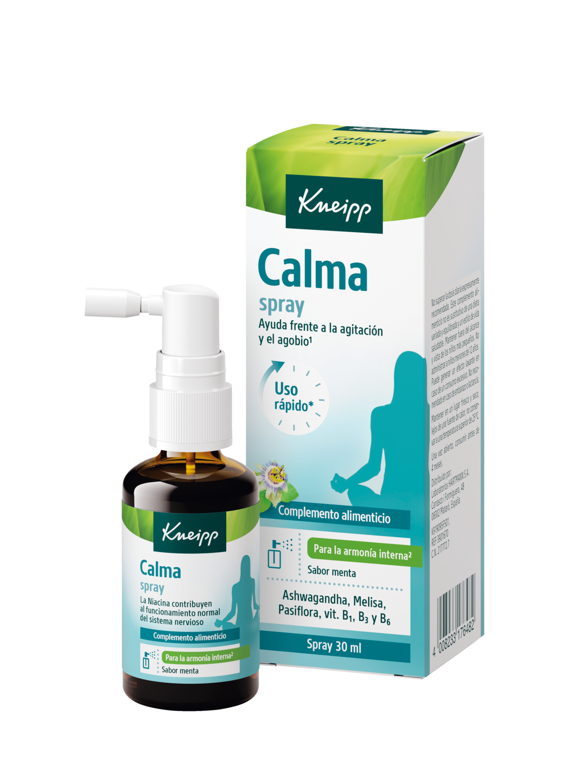 Kneipp&reg; Calma Spray 30ml - Vista frontal