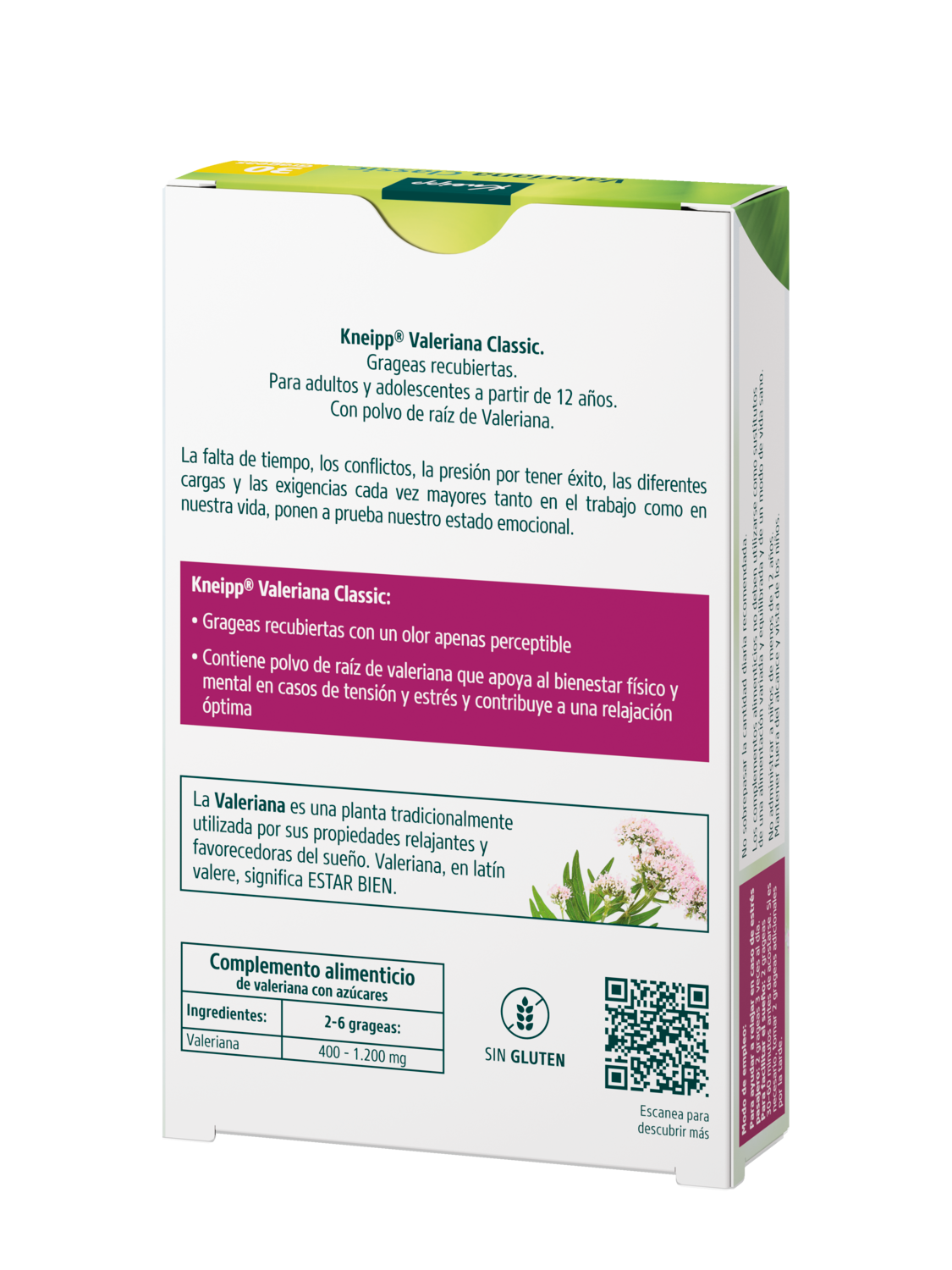 Valeriana Classic - Vista trasera