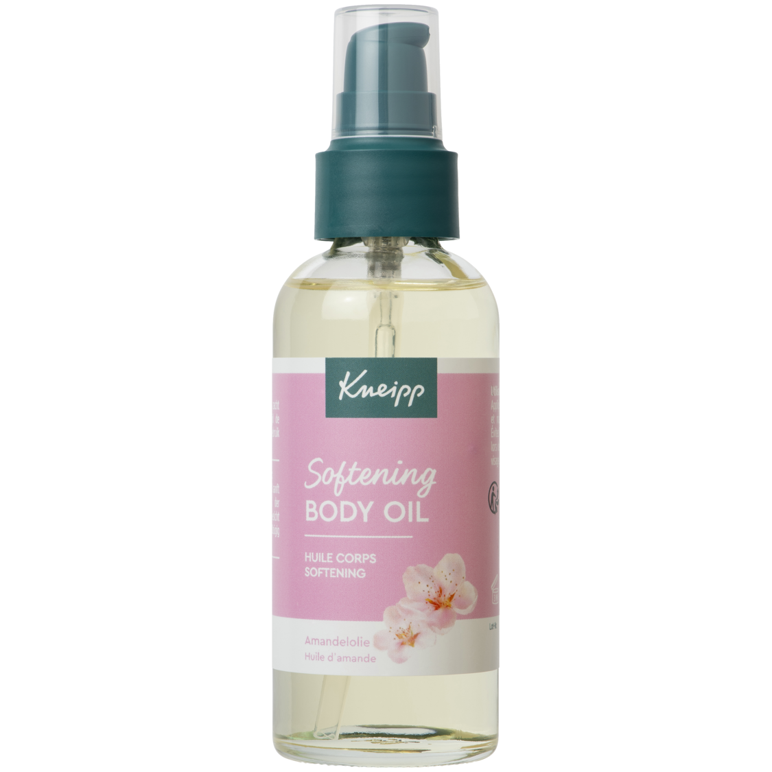 Huile corps Soft Skin - Vue de droite