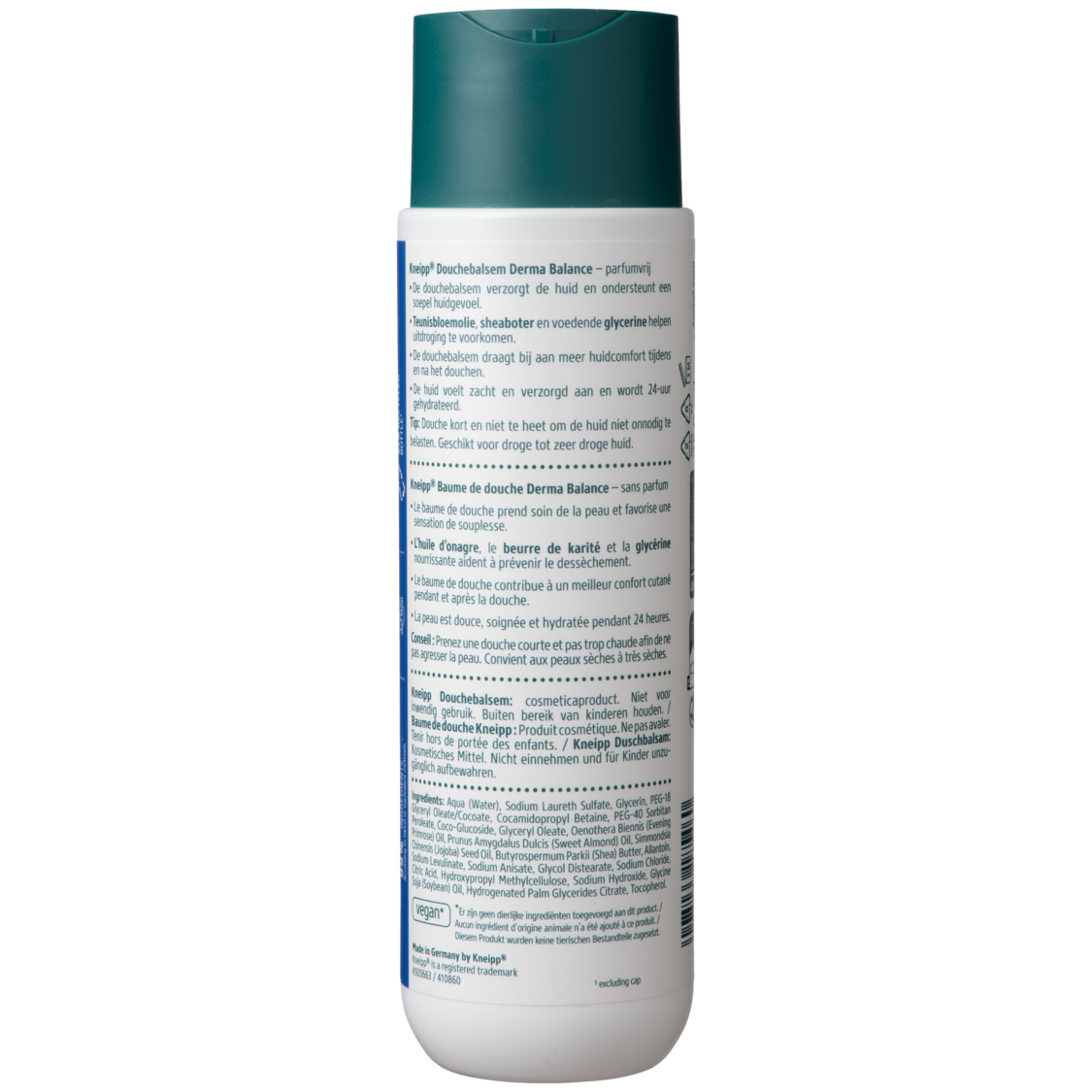 Baume de douche Derma Balance - Vue de gauche