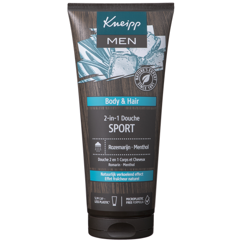 2-en-1 Men Gel Douche & Shampoo Sport - Vue de face