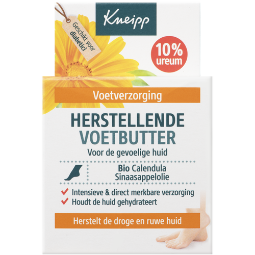 Beurre de pieds réparateur - Vue de gauche