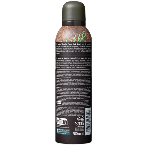 Mousse de douche Men Kick Start - Vue de dos