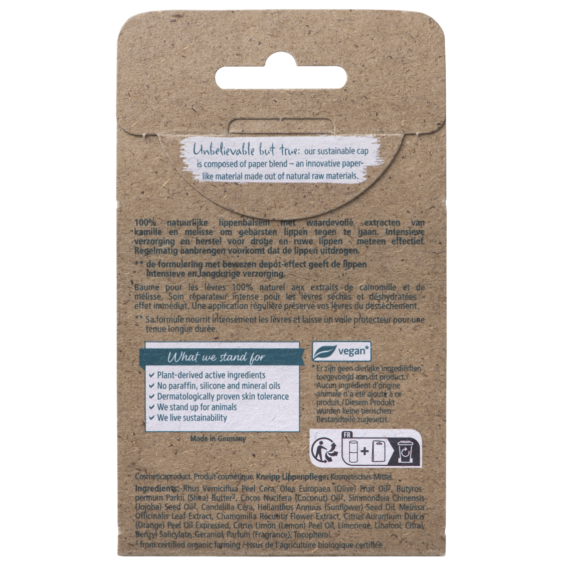 Soin Levres Repair & Prevent - Vue de dos