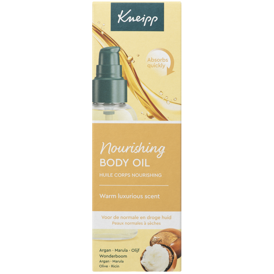 Huile de corps Beauty Secret - Vue de gauche