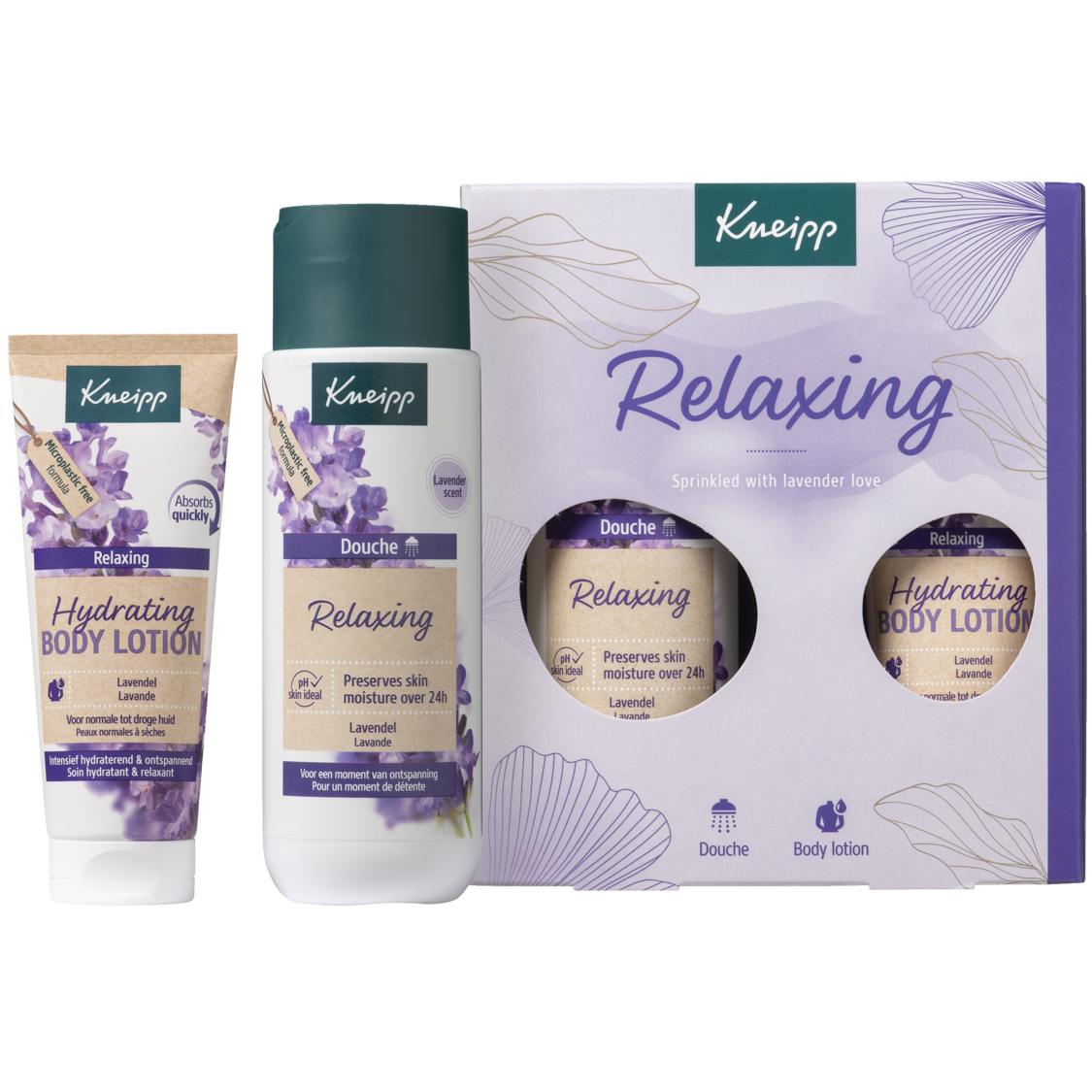 Coffret Relaxing Moments - Vue de face