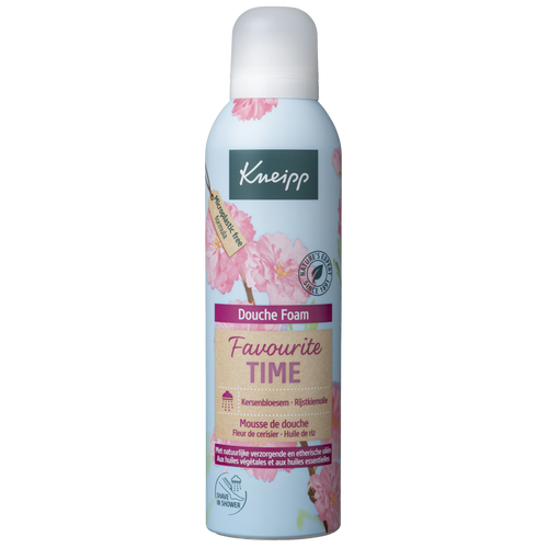 Mousse de douche Favourite Time - Vue de face