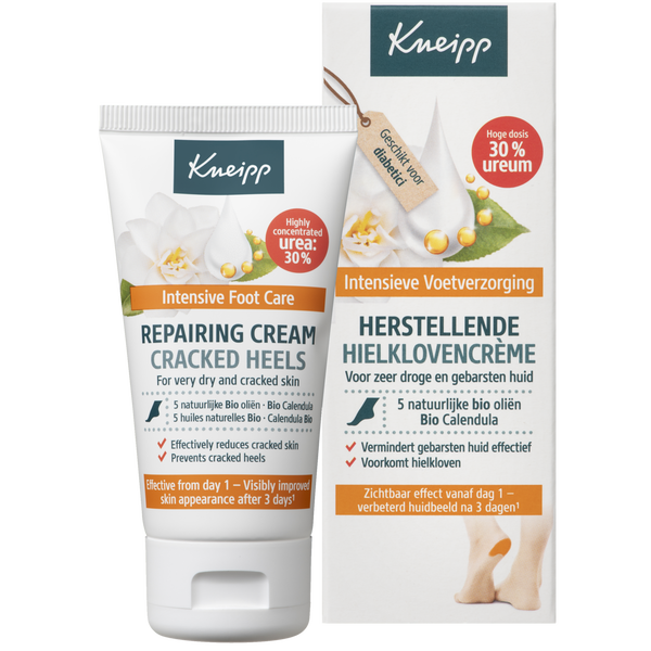 Crème réparatrice talons crevassés