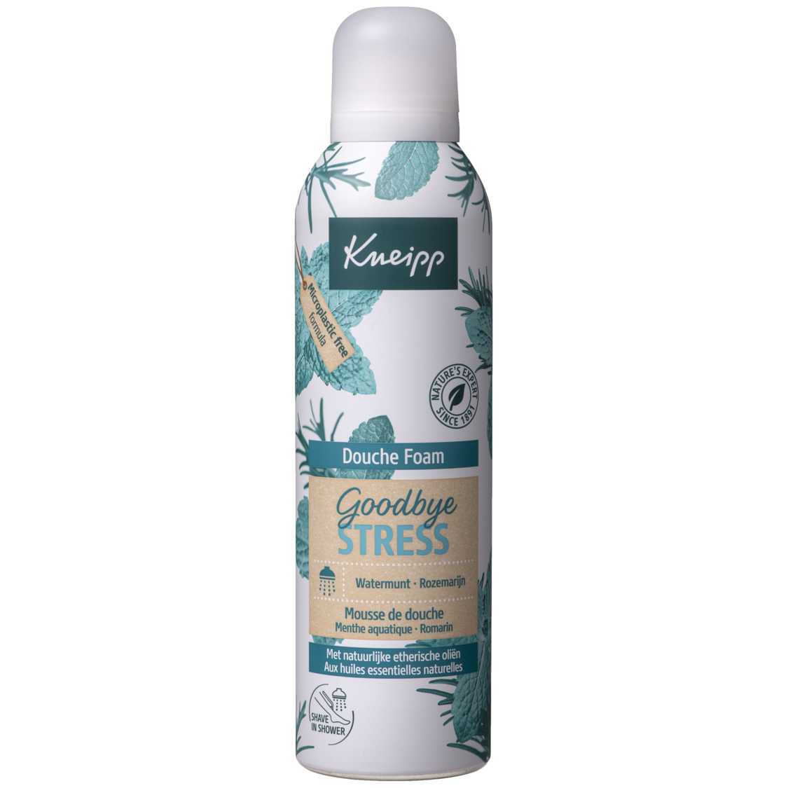 Mousse de douche Goodbye Stress - Vue de face