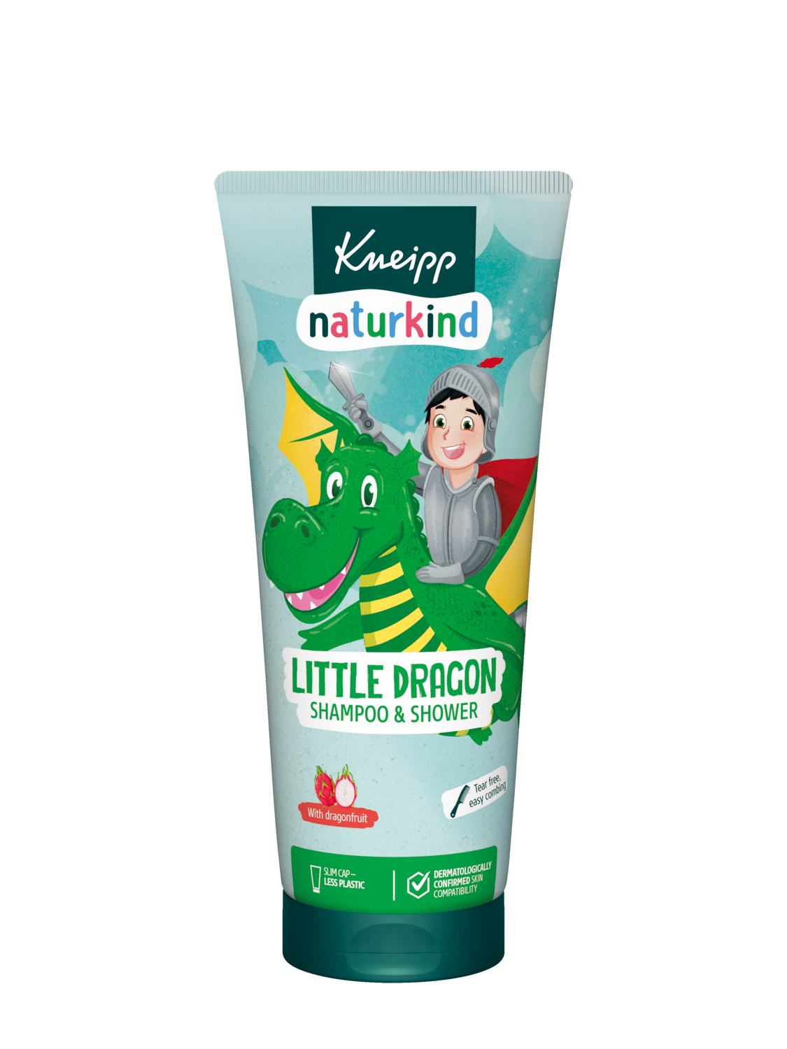 2-en-1 Douche & Shampoo Petit Dragon - Vue de face
