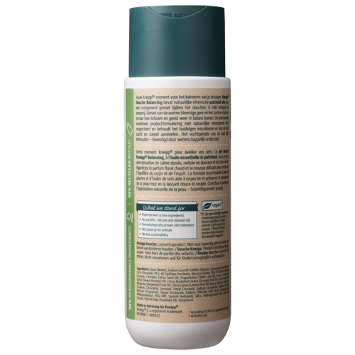 Gel douche Balancing - Vue de gauche