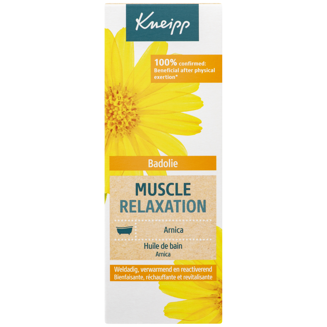 Huile de bain Muscle Relaxation  - Vue de gauche