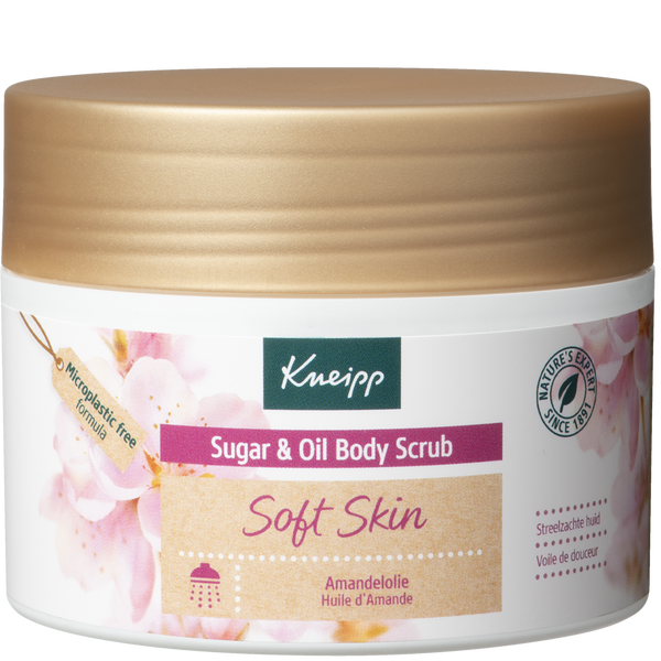 Gommage corps sucre et huile Soft Skin