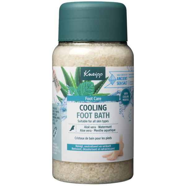 Cristaux de bain pour les pieds
