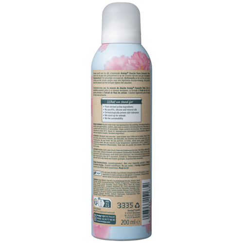 Mousse de douche Favourite Time - Vue de dos