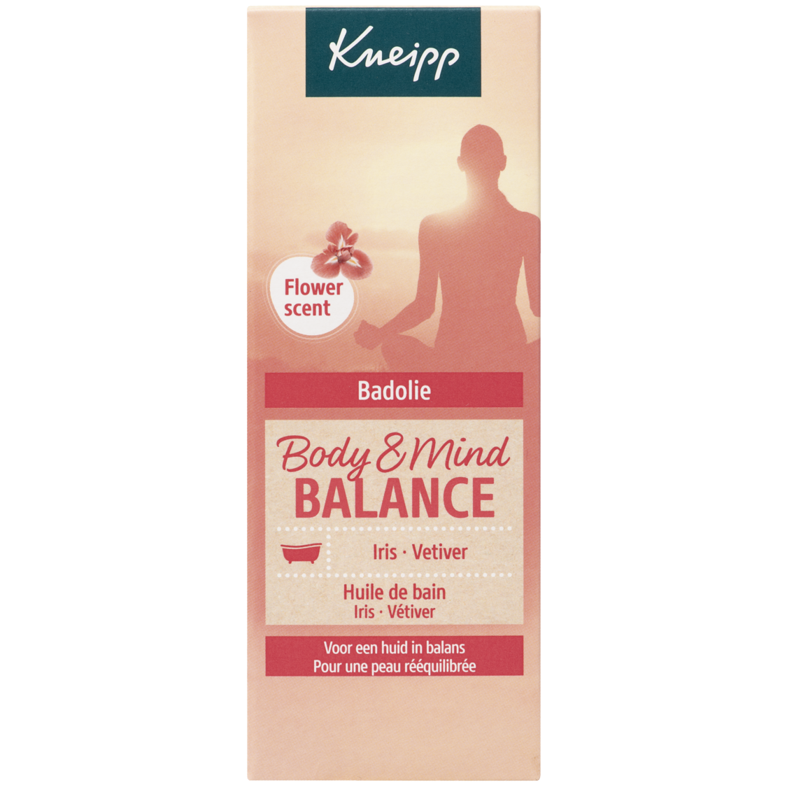 Huile de bain Body & Mind Balance - Vue de gauche