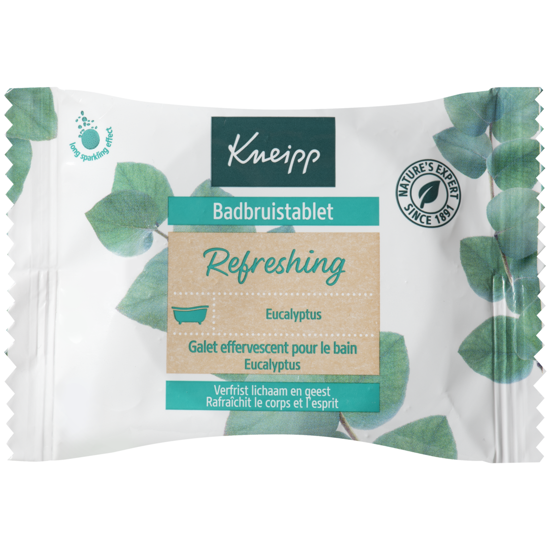 Galet de bain effervescent Refreshing - Vue de face