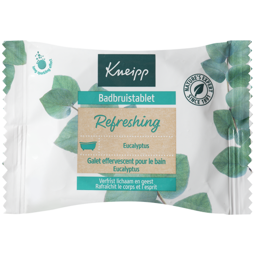 Galet de bain effervescent Refreshing - Vue de face