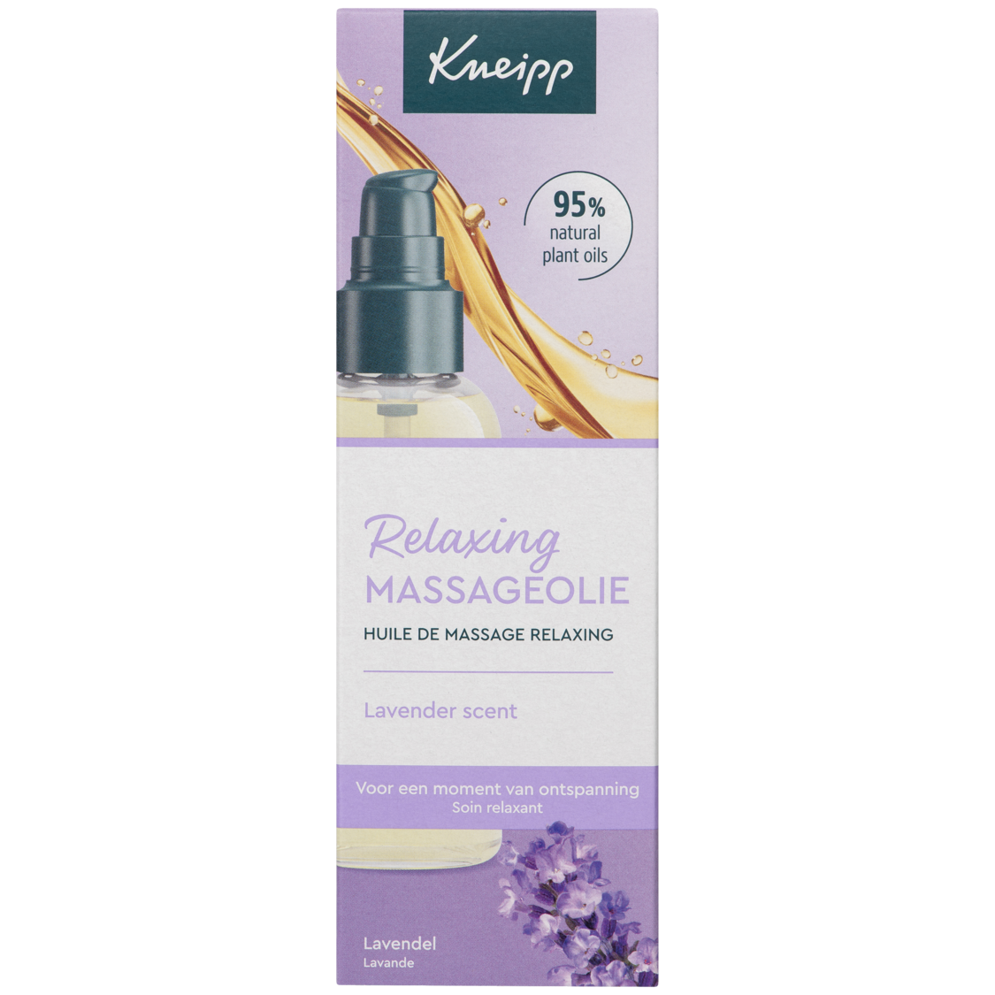 Huile de massage Relaxing - Vue de gauche