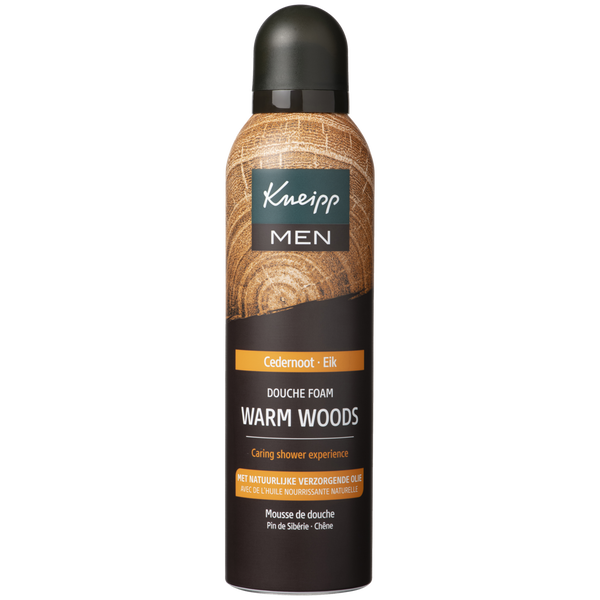 Mousse de douche men Warm Woods