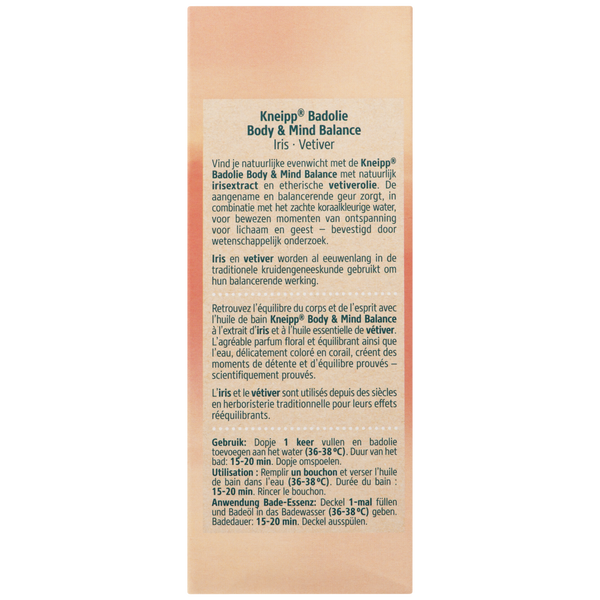Huile de bain Body & Mind Balance