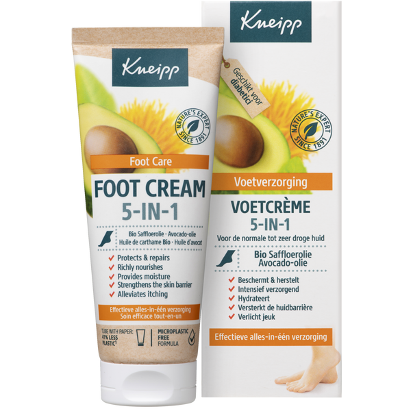 Creme pieds 5-en-1