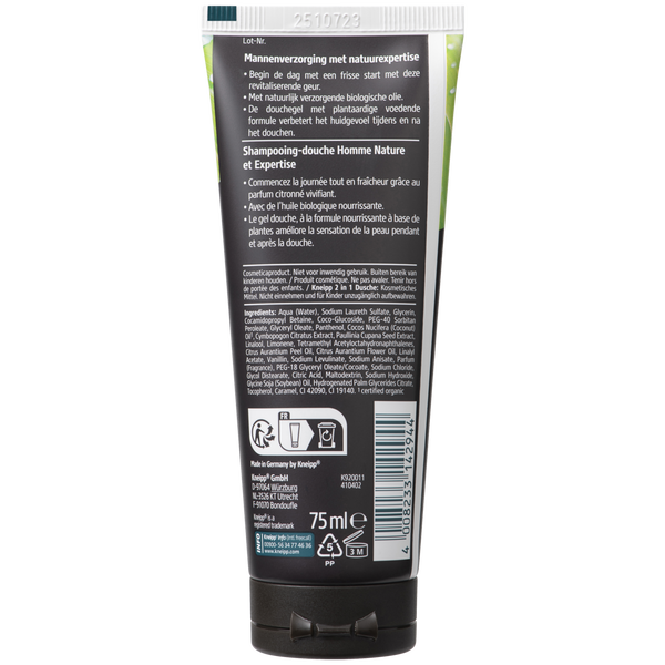 2-en-1 Men Gel Douche & Shampoo Ready To Go