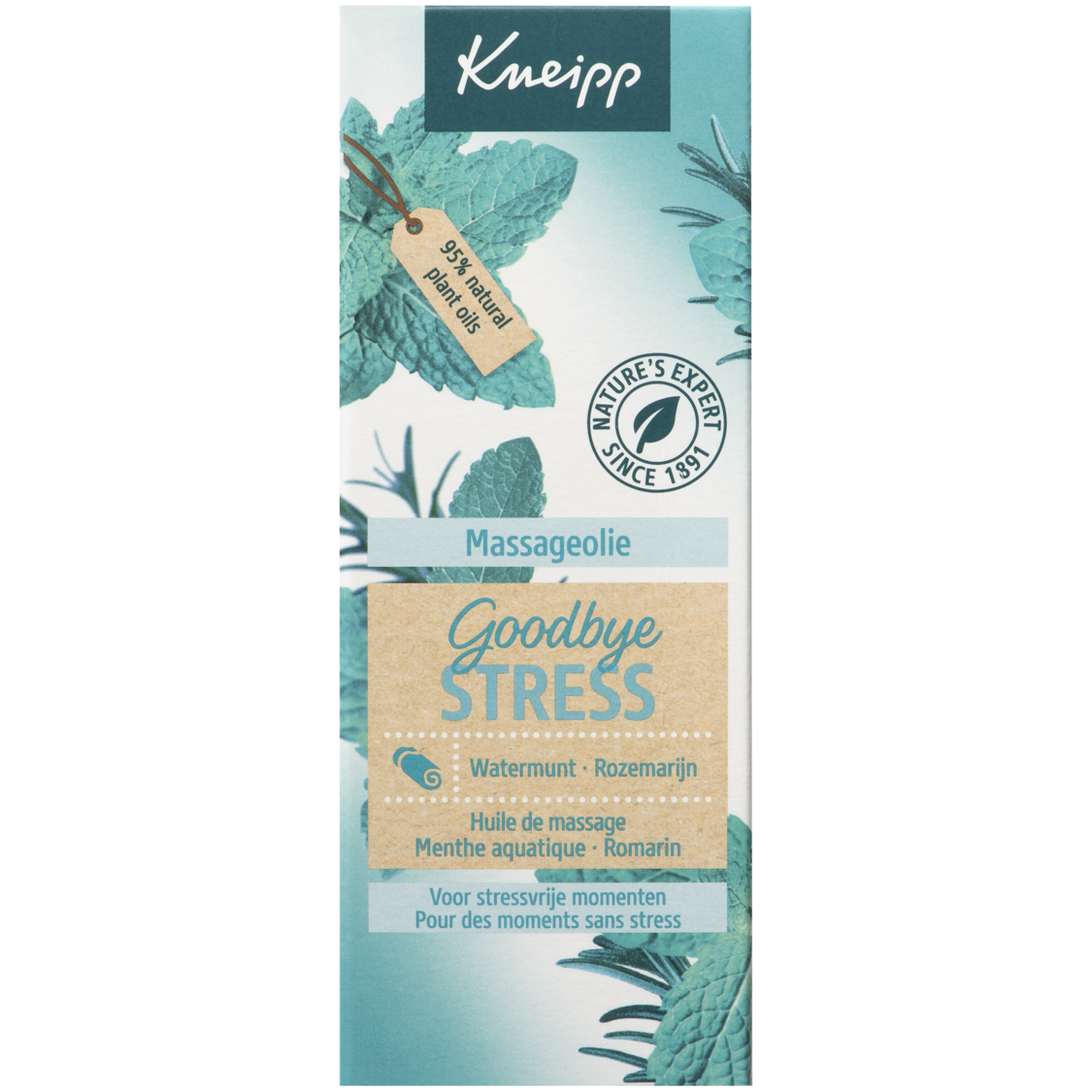 Huile de massage Goodbye Stress - Vue de droite