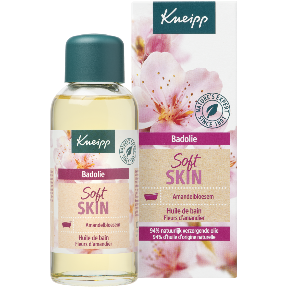 Huile de bain Soft Skin - Vue de face