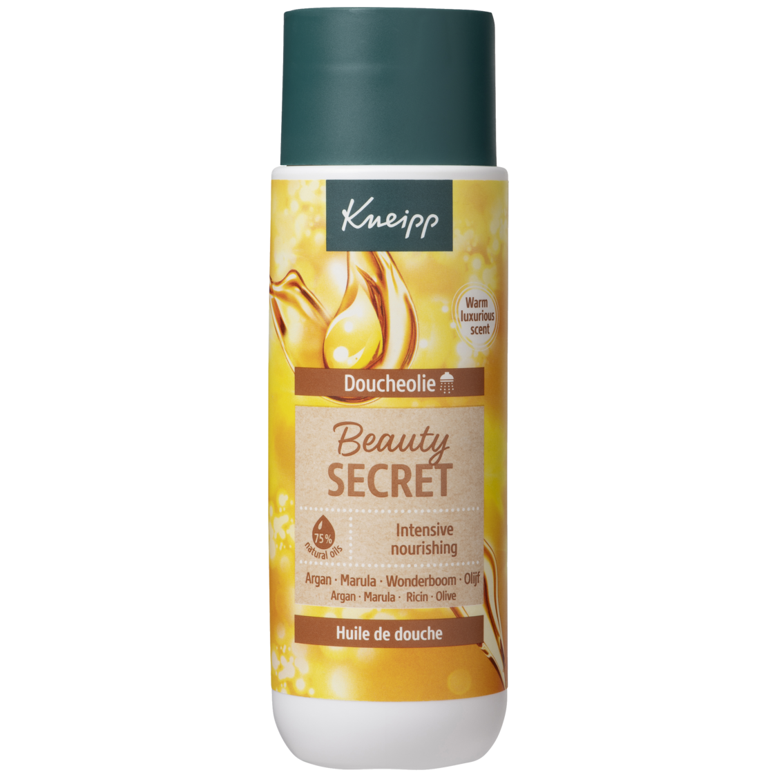 Huile de douche Beauty Secret - Vue de face