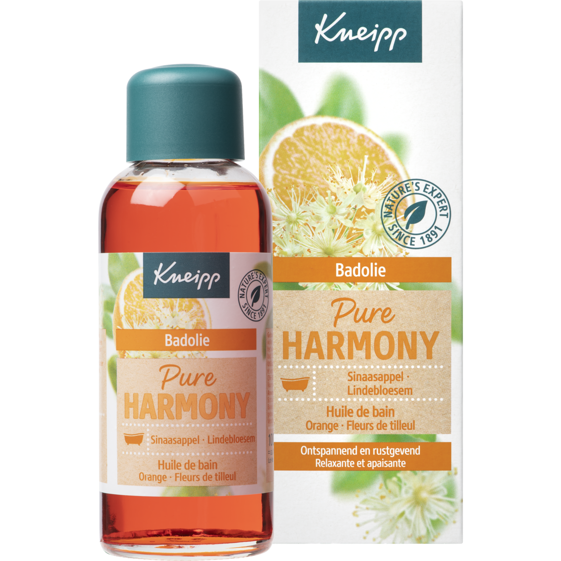 Huile de bain Pure Harmony - Vue de face