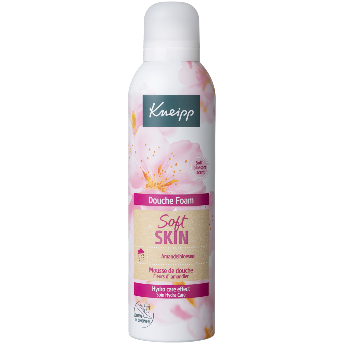 Mousse de douche Soft Skin - Vue de face