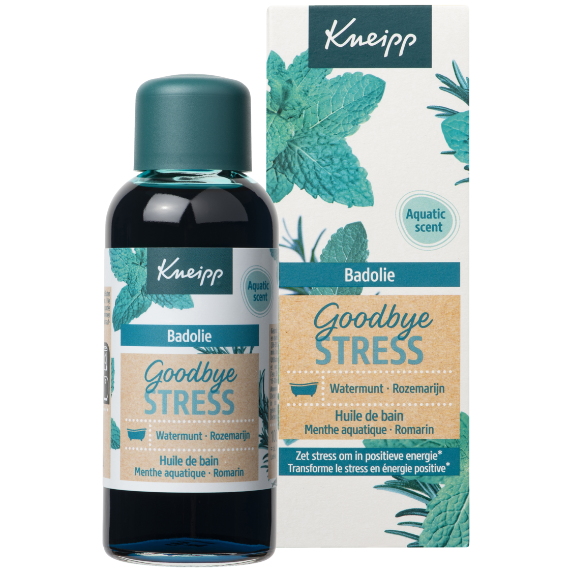 Huile de bain Goodbye Stress - Vue de face