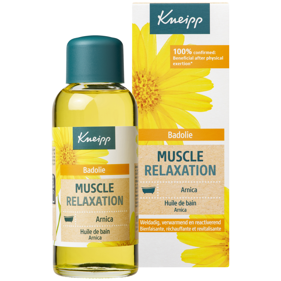 Huile de bain Muscle Relaxation  - Vue de face