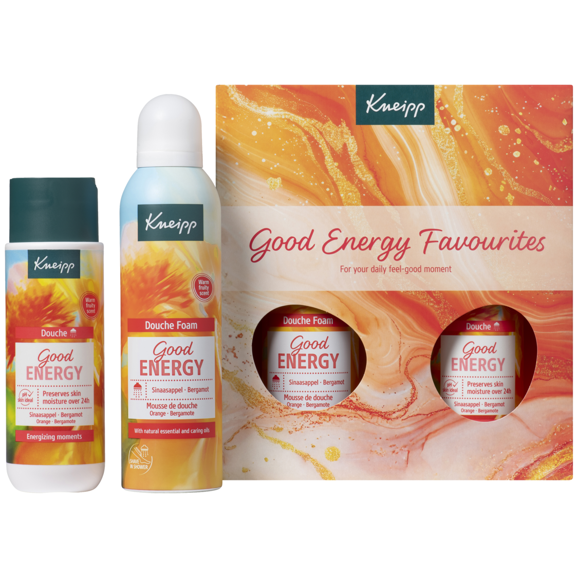 Coffret Good Energy Favourites - Vue de face