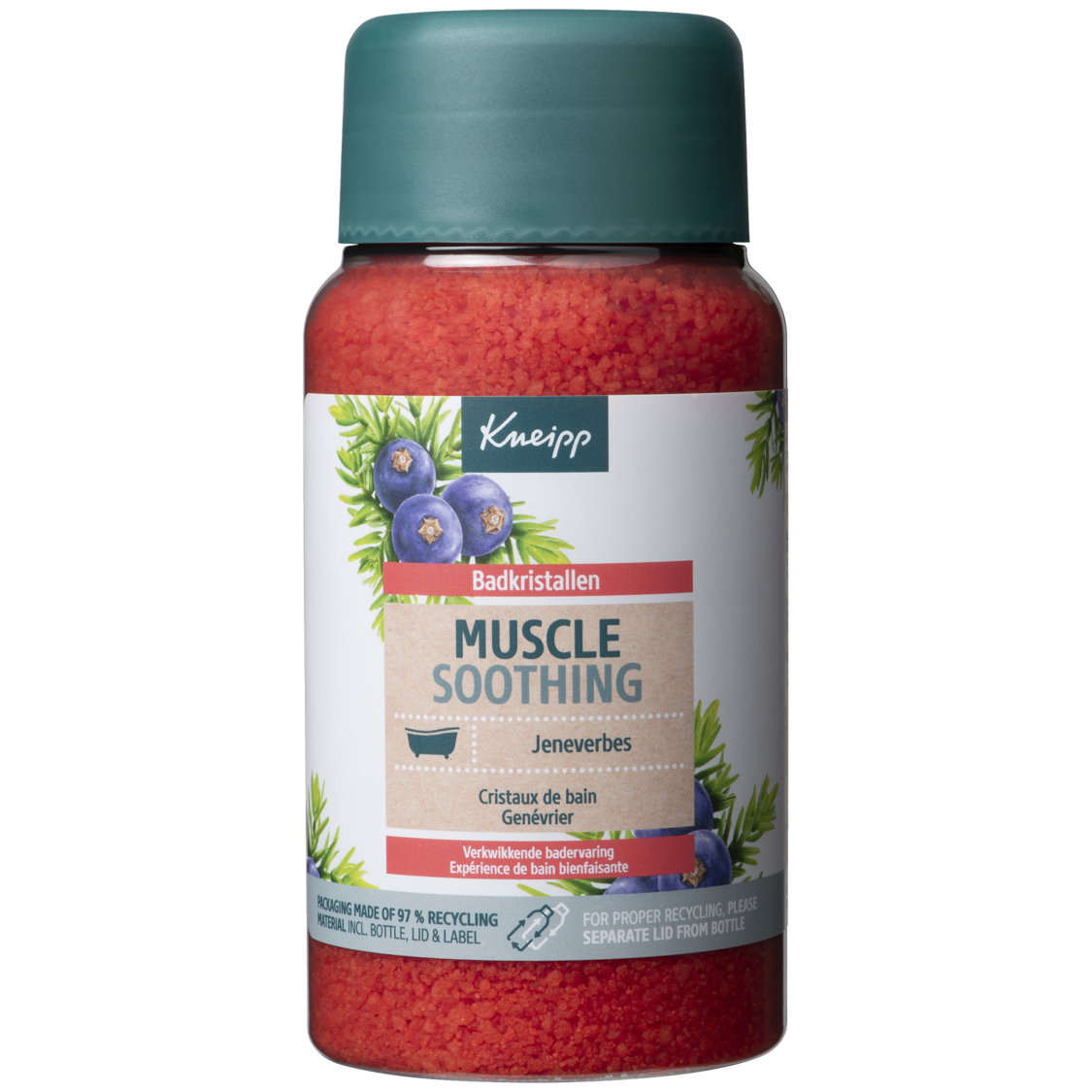 Sel de bain Muscle Soothing - Vue de face