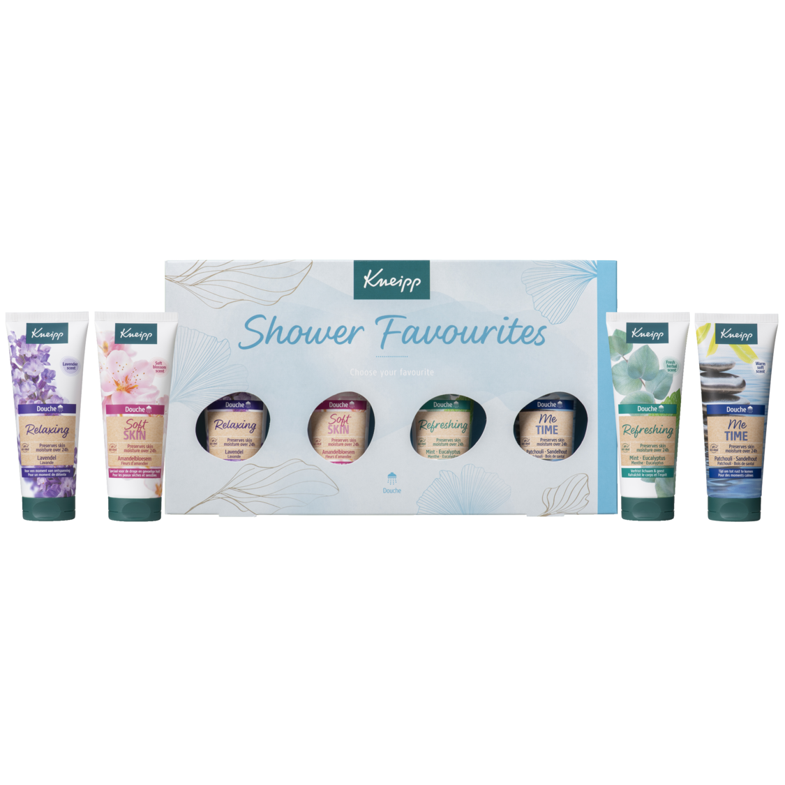 Coffret Shower Favourites - Vue de face