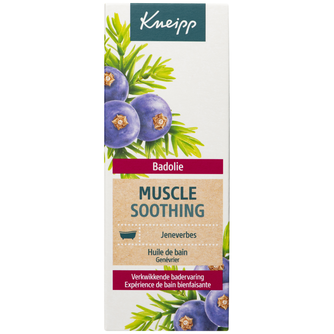 Huile de bain Muscle Soothing - Vue de gauche