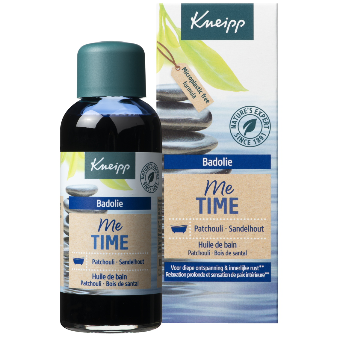 Huile de bain Me-Time - Vue de face