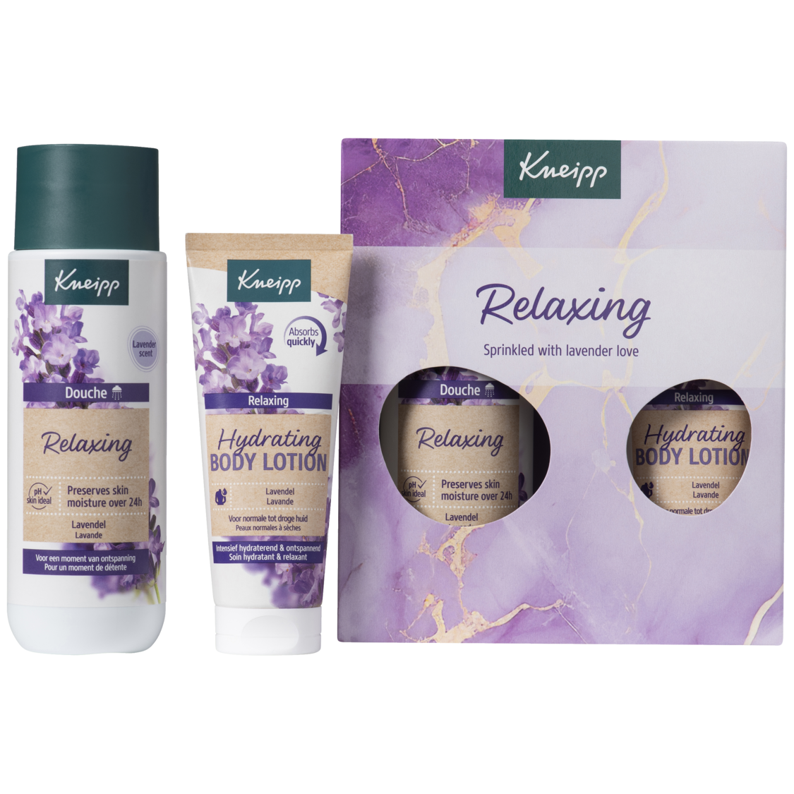 Coffret Relaxing Moments - Vue de face