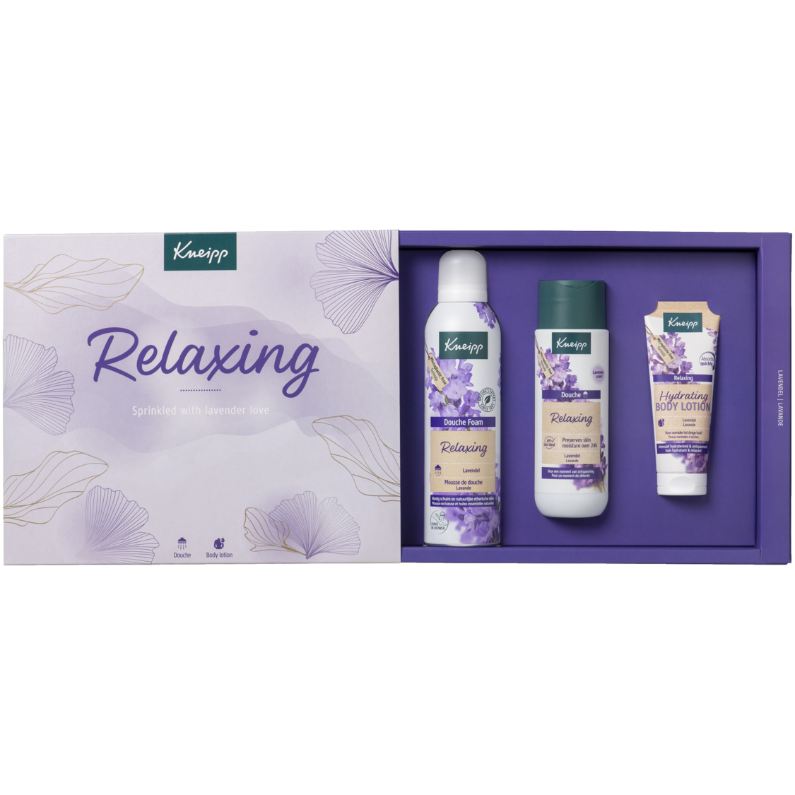 Coffret de luxe Relaxing - Vue de face