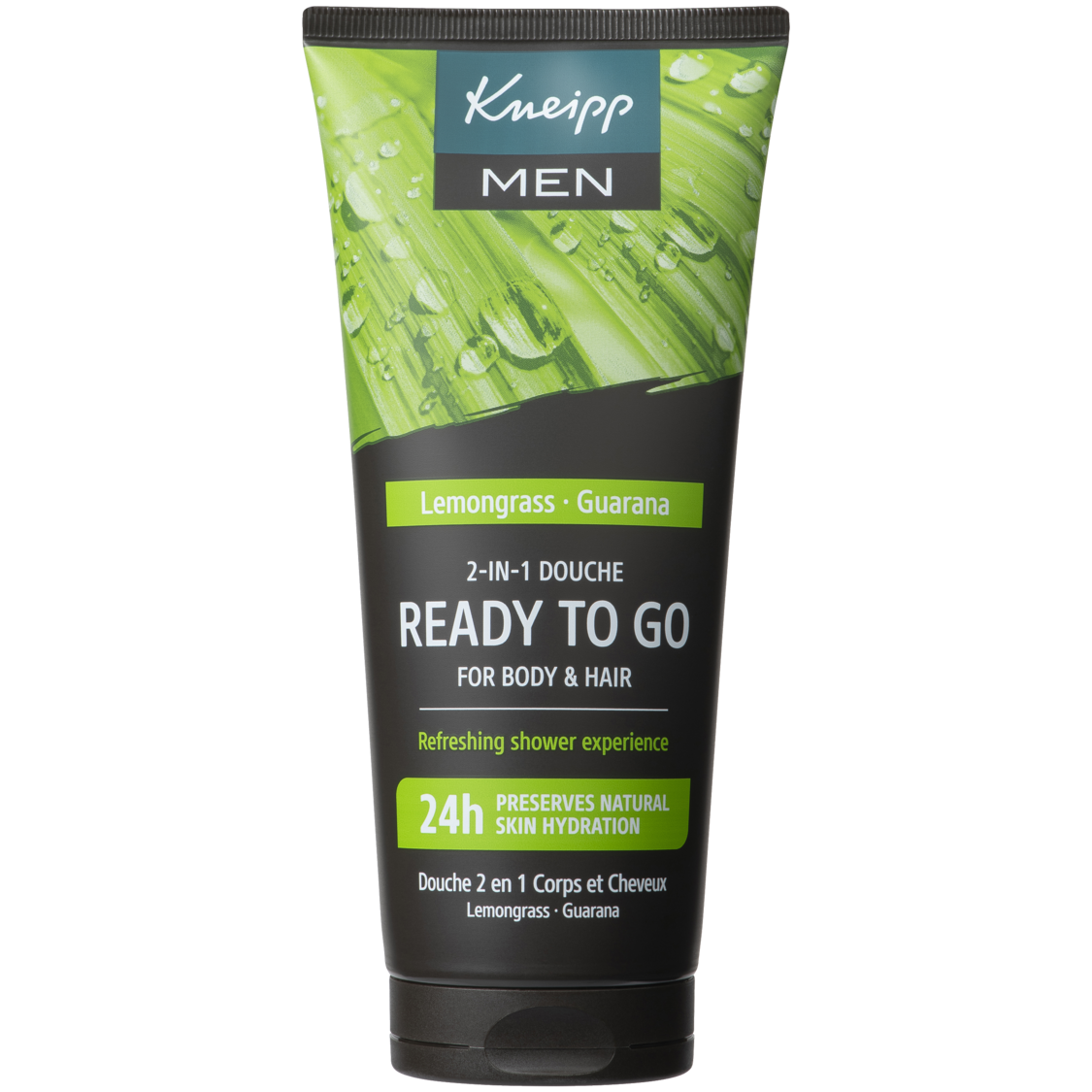 2-en-1 Men Gel Douche & Shampoo Ready To Go - Vue de face